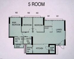 Blk 126B Eastdelta @ Canberra (Sembawang), HDB 5 Rooms #570004861